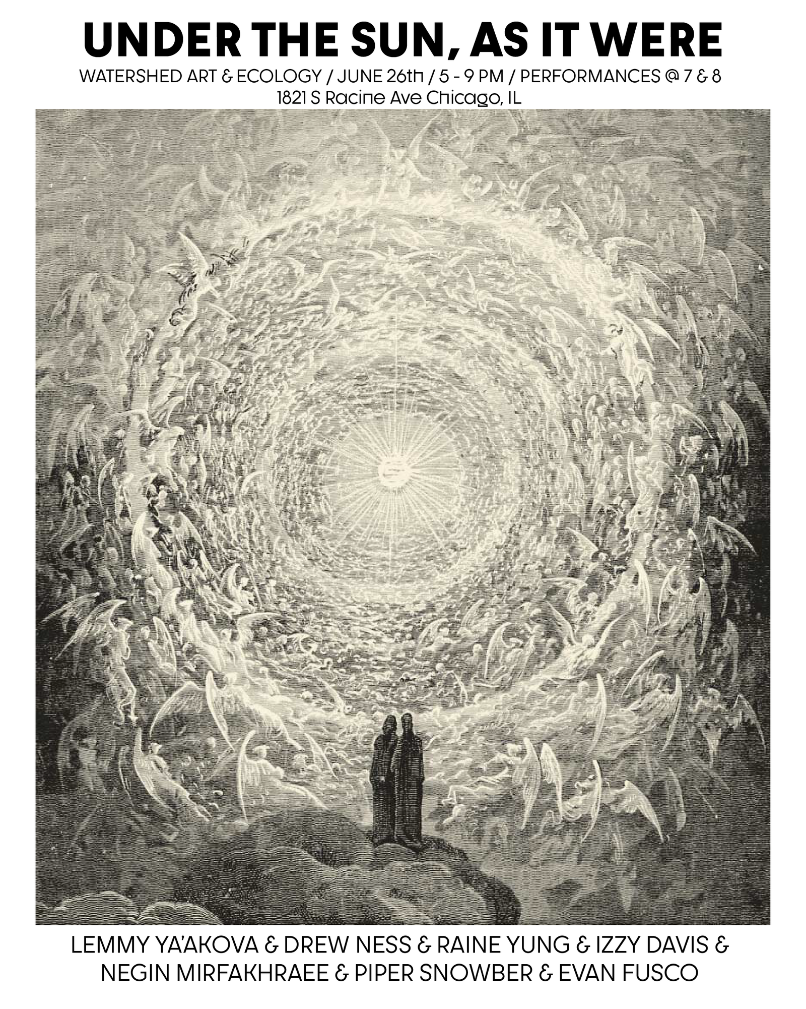 Under the Sun, As it Were – Thursday June 26, 5-9pm